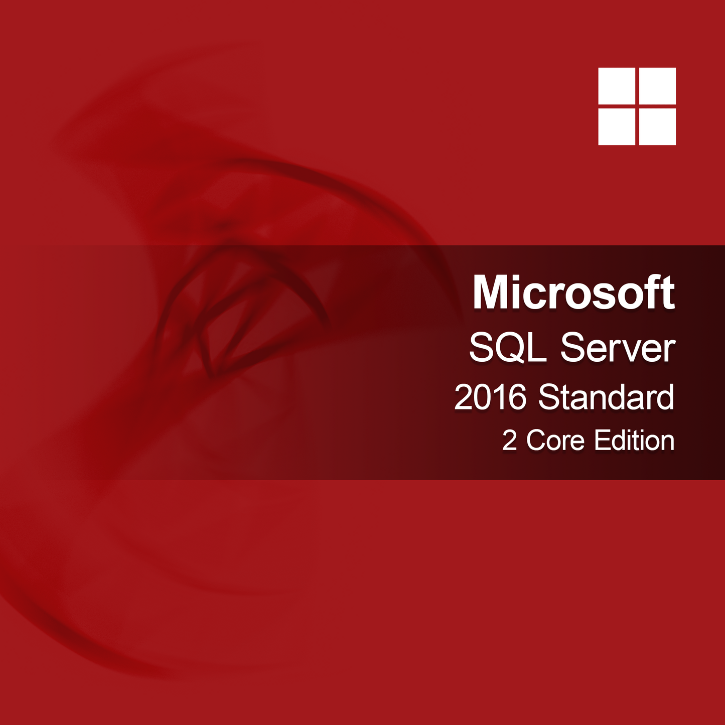 Microsoft SQL Server 2016 Standard - Édition 2 cœurs