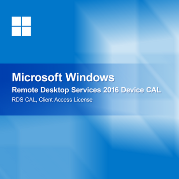 Licence d'accès client (CAL) pour périphérique Microsoft Windows Remote Desktop Services 2016, CAL RDS