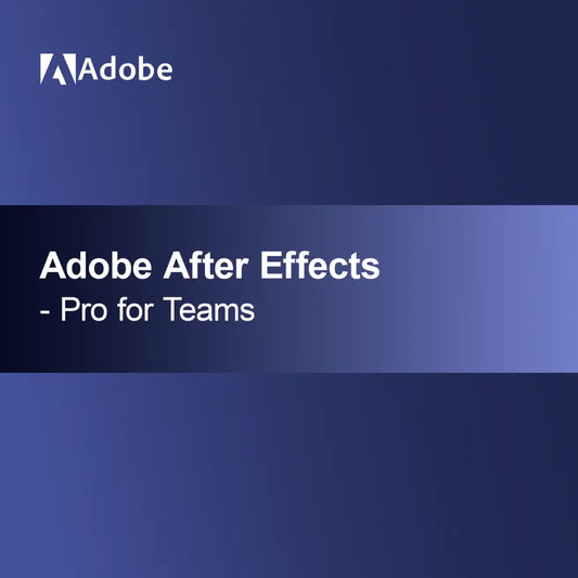 Adobe After Effects - Pro pour les équipes