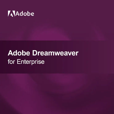 Adobe Dreamweaver pour entreprise