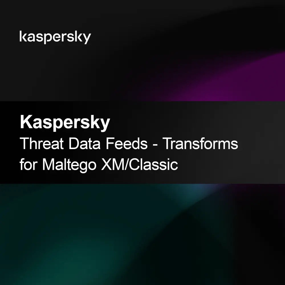 Flux de données sur les menaces Kaspersky - Transformations pour Maltego XM/Classic