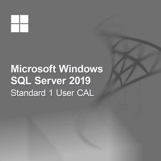 Microsoft SQL Server 2019 Standard 1 Usuario CAL