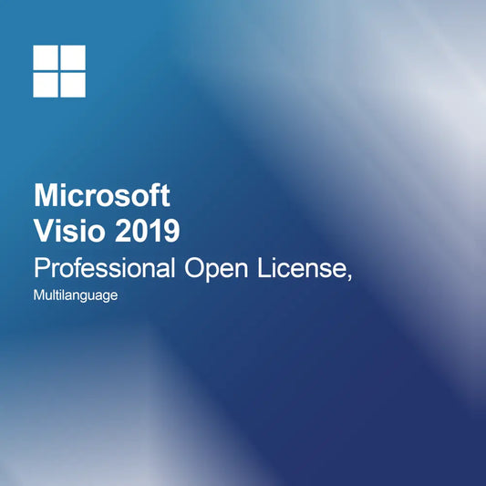 Microsoft Visio 2019 Professional Licencia Abierta, Multilingüe