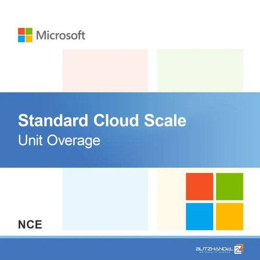 Unité de dépassement d'échelle standard Cloud (NCE)