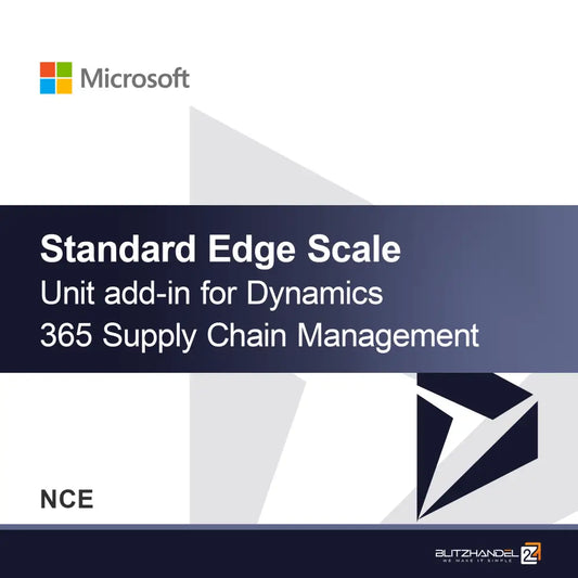Module complémentaire Standard Edge Scale Unit pour Dynamics 365 Supply Chain Management (NCE)