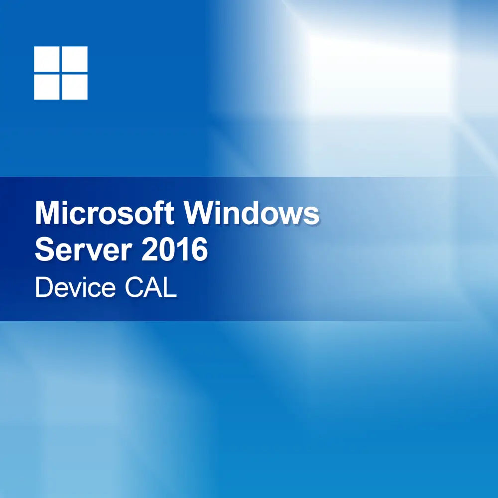 Licence d'accès client (CAL) pour appareil Windows Server 2016