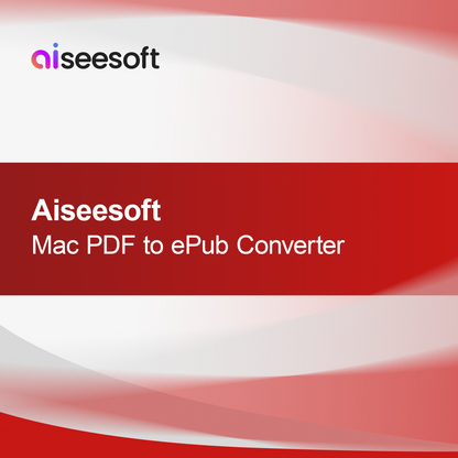 Aiseesoft Mac PDF en convertisseur ePub