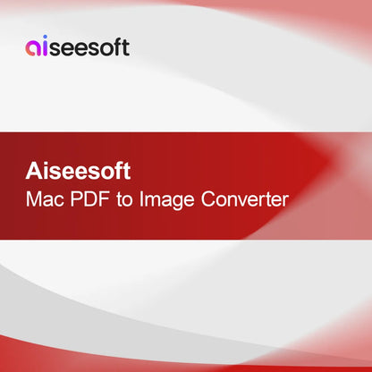Aiseesoft Mac PDF a Imagen Convertidor