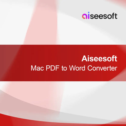Aiseesoft Mac PDF a Word Converter