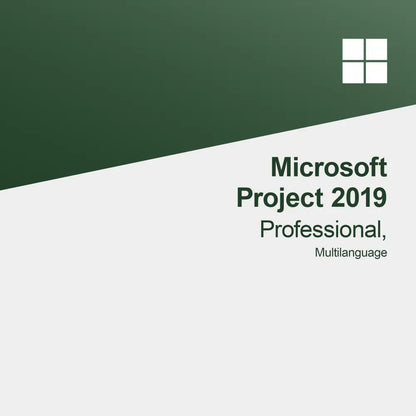 Microsoft Project 2019 Professionnel, Multilingue