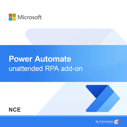 Module complémentaire RPA non assisté Power Automate (NCE)